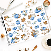 Blue Fall #197 || Deco